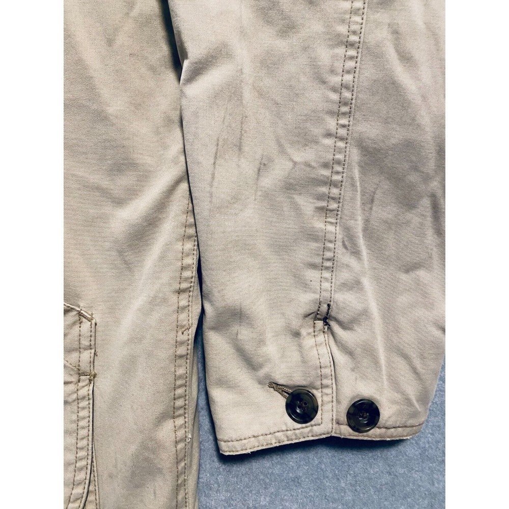 VTG Authentic Gap Barn Chore Coat Men's XL Beige Cotton Classic Outdoor Spirit - Picture 8 of 16